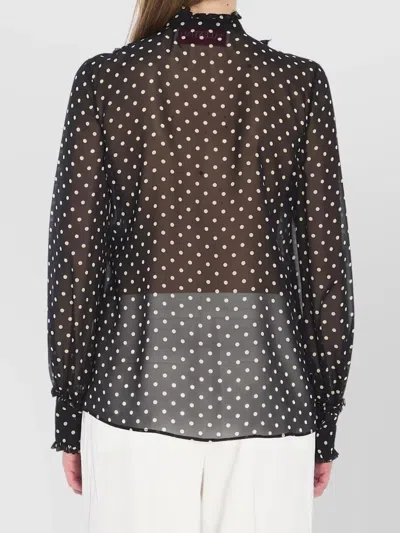 Valentino Garavani Polka Dot Silk Shirt