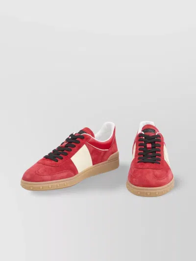 Valentino Upvillage Low Top Trainer In Red