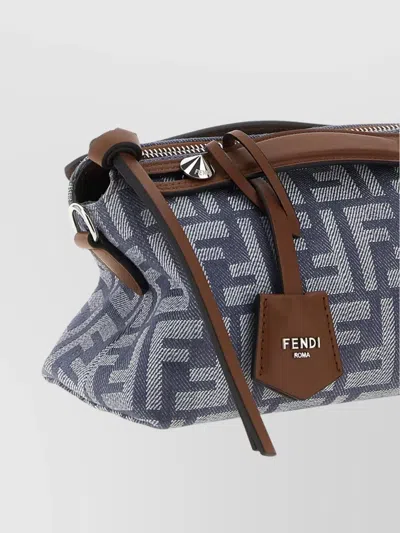 Fendi Soft Mini Monogram Handbag Strap Leather Hardware