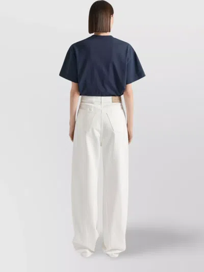 Givenchy Navy Blue Cotton Oversize T-shirt