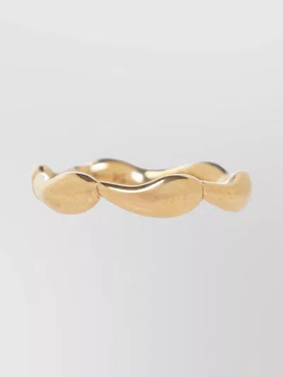 Chloé Iconic Chain Ring With Polished Script Design