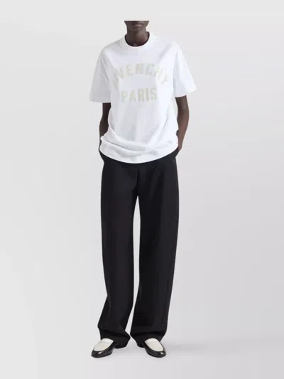 Givenchy Crew Neck Paris T-shirt In White
