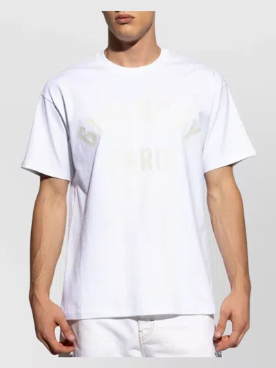 Givenchy Paris T-shirt Crew Neck In White