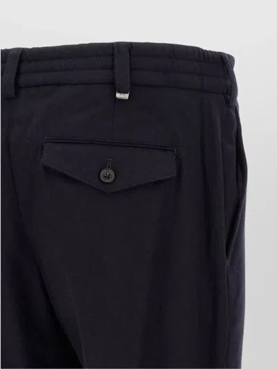 Pt Torino 'cuffed Hem Belt Loops Back Pockets'