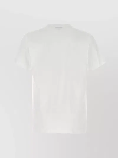 Comme Des Garçons Play Heart Crew Neck T-shirt In White