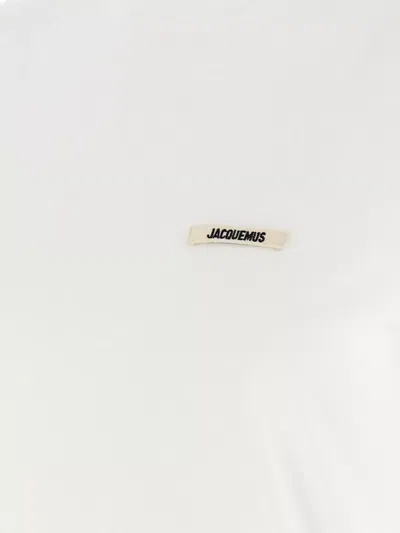 Jacquemus Relaxed-fit Cotton T-shirt With Subtle Logo In White