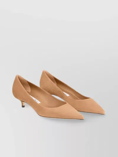 Jimmy Choo Amelia Suede Leather Pumps