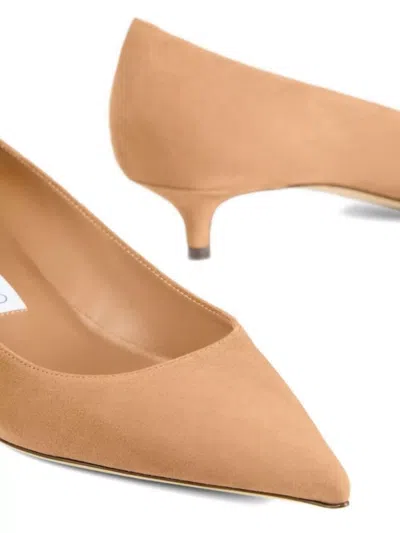 Jimmy Choo Amelia Suede Leather Pumps