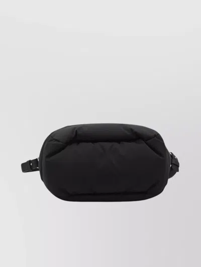 Moncler Borsa A Mano Caradoc Mini In Tessuto Nero Donna