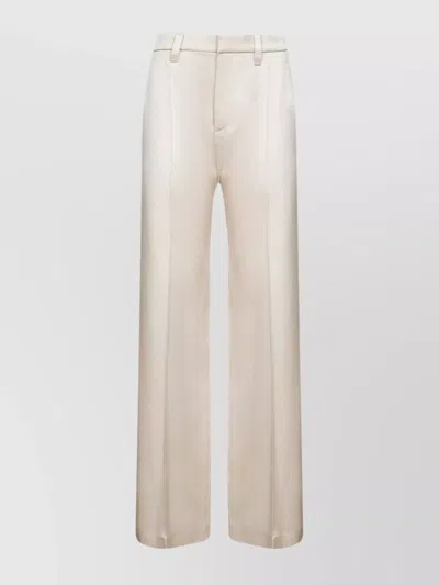 Brunello Cucinelli Wide-leg Trousers With Back Patch Pockets