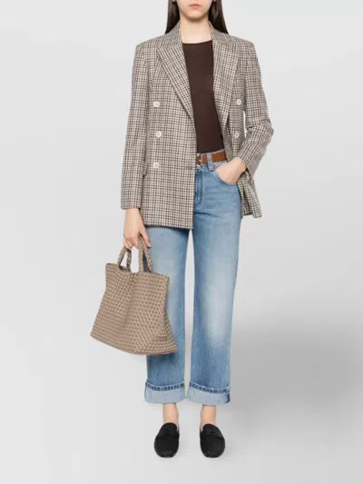Brunello Cucinelli Cashmere Boat-neck Sweater Ribbed Texture