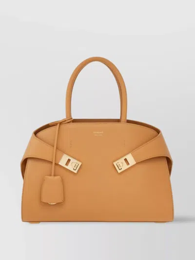 Ferragamo Women Hug Small Leahter Tote Bag