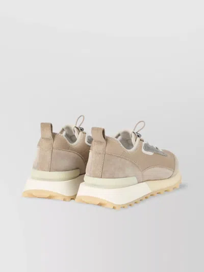 Brunello Cucinelli Chunky Sole Suede Finish Sneakers