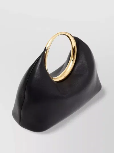 Jacquemus Handle Clutch Bag Structure Finish