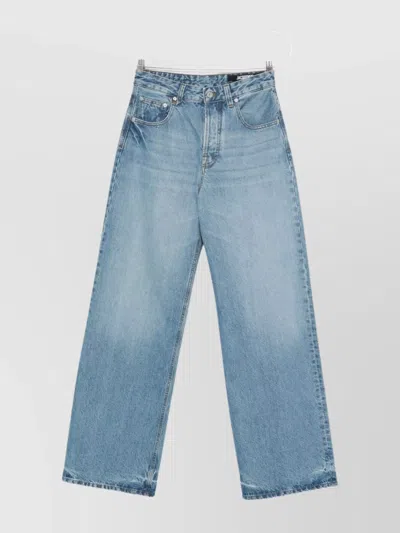 Jacquemus Denim Trousers With Belt Loops
