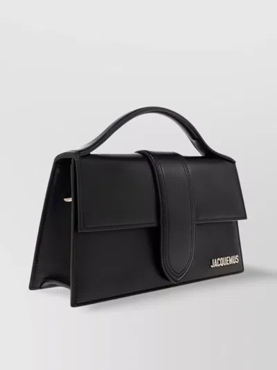 Jacquemus Calf Leather Rectangular Mini Bag With Handle