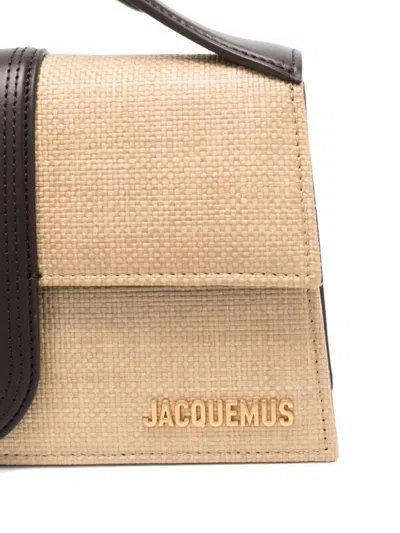 Jacquemus Natural Beige Raffia Le Bambino Handbag