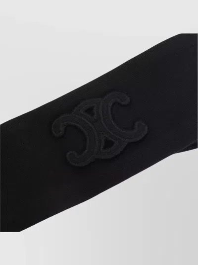 Celine Wool Bow Headband Elastic Stretch Fit