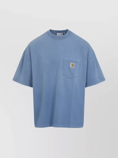 Carhartt Mens Sorrent Hudson Crewneck Cotton-jersey T-shirt