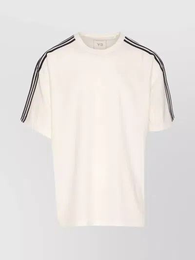 Y-3 Logo Motif T-shirt In White