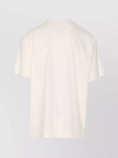Y-3 Logo Motif T-shirt In White