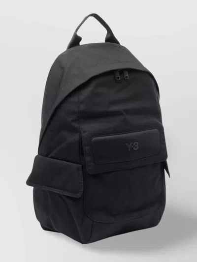 Y-3 Flap Pocket Magnetic Backpack In Black