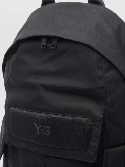 Y-3 Flap Pocket Magnetic Backpack In Black