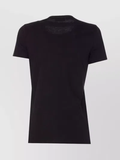 Elisabetta Franchi Logo T-shirt With Chain Detail And Charms