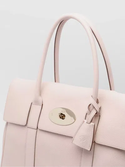 Mulberry Bayswater Turn-lock Handbag In Neutral