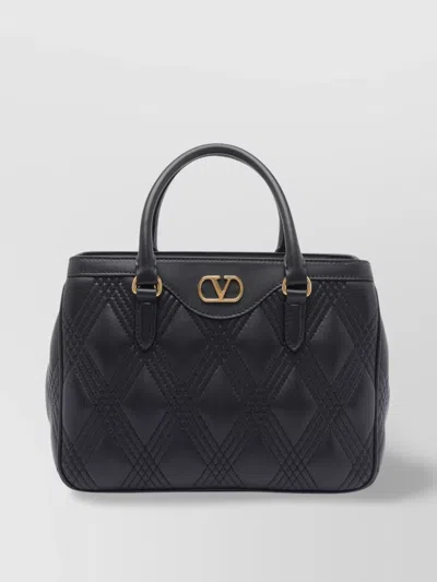 Valentino Quilted Cross-body Bag With Removable Strap