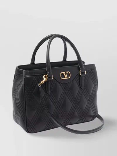 Valentino Quilted Cross-body Bag With Removable Strap