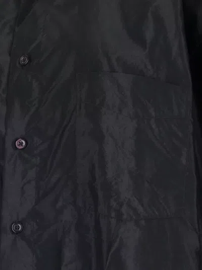 Maison Margiela Casual Shirt With Back Yoke Detail In Black