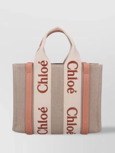 Chloé Tote Bag With Shoulder Strap And Top Handles
