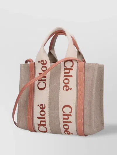 Chloé Tote Bag With Shoulder Strap And Top Handles