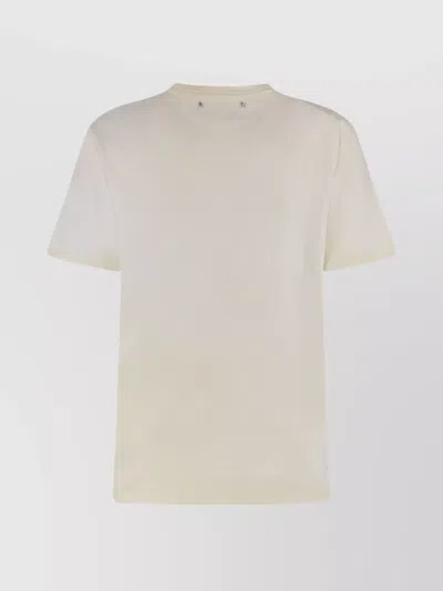 Golden Goose Crew Neck Floral Print Short Sleeves