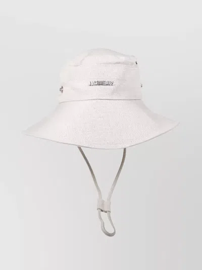 Jacquemus Nimes Hat With Eyelet Vents And Wide Brim