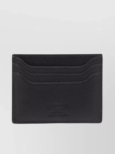 Tod's Slim Textured Compact Wallets
