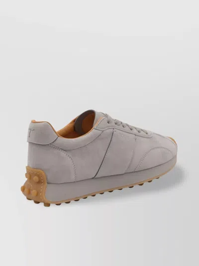 Tod's Low Top Sneakers Suede Finish
