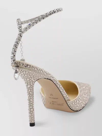 Jimmy Choo Embellished Pointed Toe Stiletto Heel Pumps