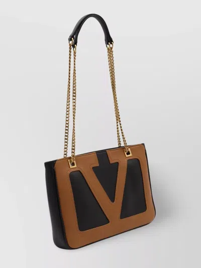 Valentino Chain Strap Rectangular Shape Top Handle