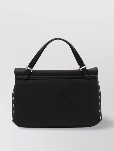 Zanellato Buckle And Metal Studs Shoulder Bag