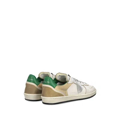 Philippe Model Nice Sneakers Aus Strukturiertem Leder In White