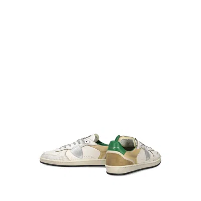 Philippe Model Nice Sneakers Aus Strukturiertem Leder In White