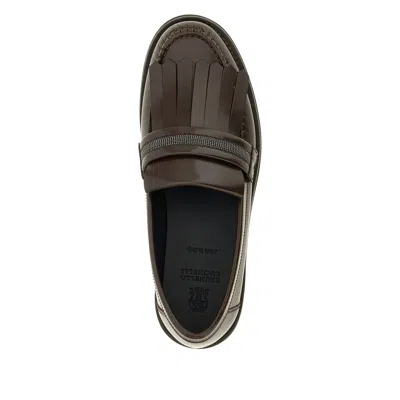 Brunello Cucinelli Wool Loafers