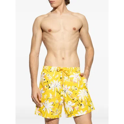 Palm Angels X Vilebrequin In Yellow