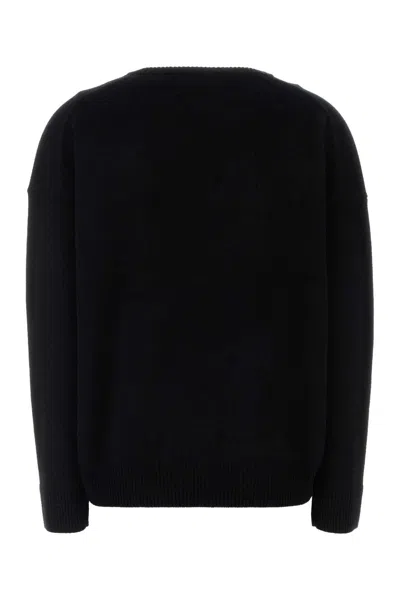 Co Cashmere Jumper In Black