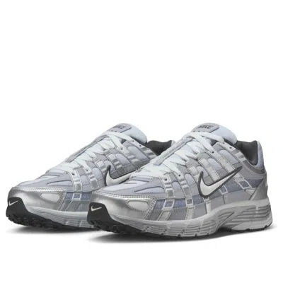 Nike P-6000 Sneaker In Silver