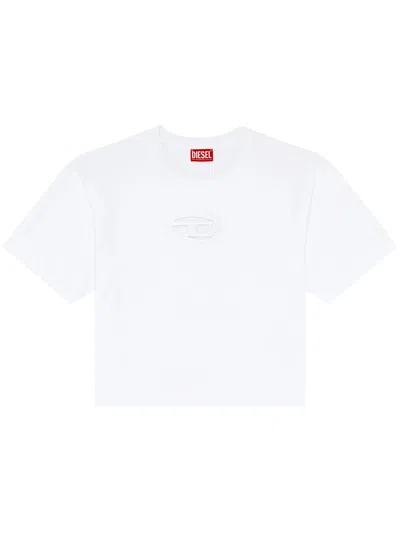 Diesel Women T-buxt-crop-out T-shirt
