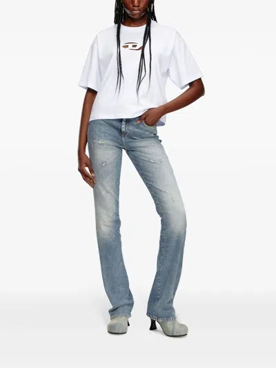 Diesel Women T-buxt-crop-out T-shirt