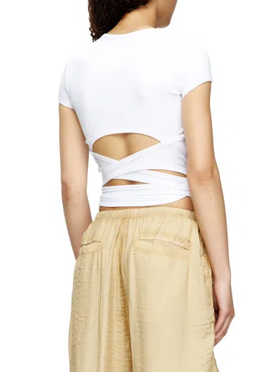 Diesel T-shirt T-bunny-tail White